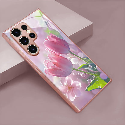 Tulip Pattern Hard Case for Samsung