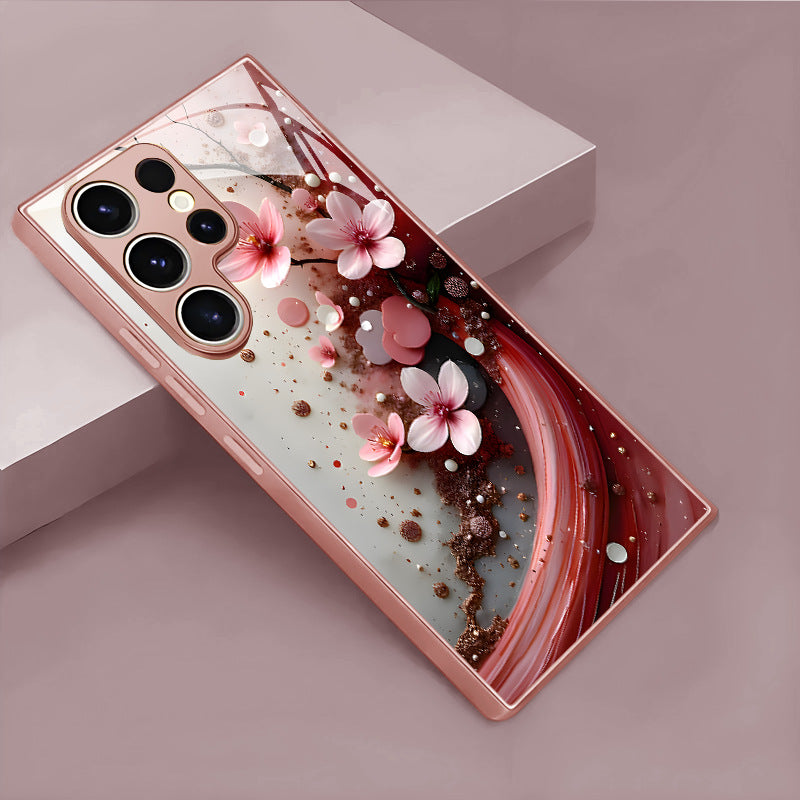Peach Blossom Pattern Hard Case for Samsung