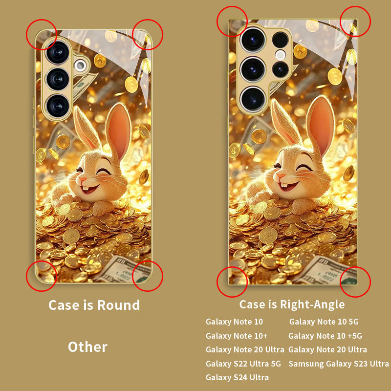 Golden Bunny Hard Case for Samsung Galaxy
