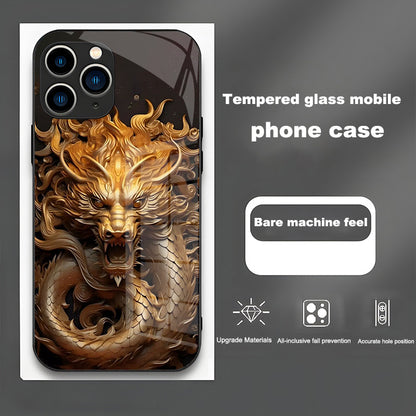 Luxury Color Chinese Dragon Case For iPhone