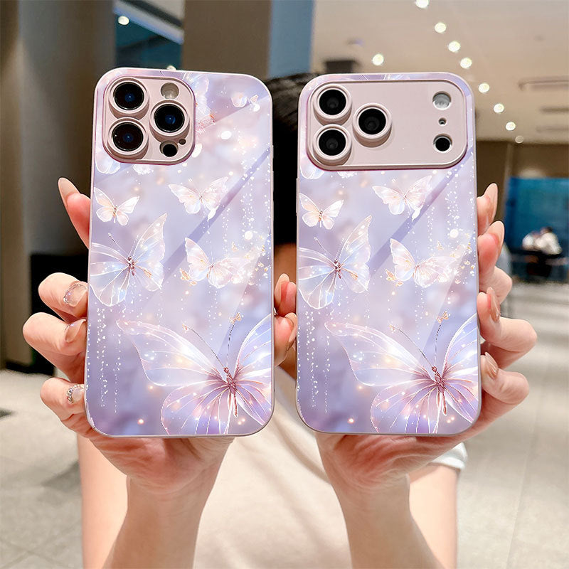 Dreamy Butterfly Pattern Hard Case for iPhone