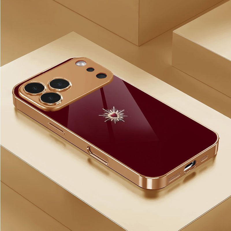 Red Heart Pattern Case for iPhone