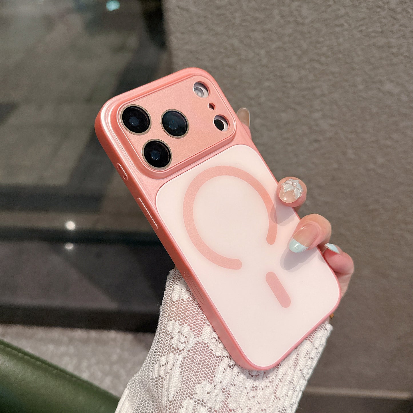 Lens Protection Matte Case for iPhone