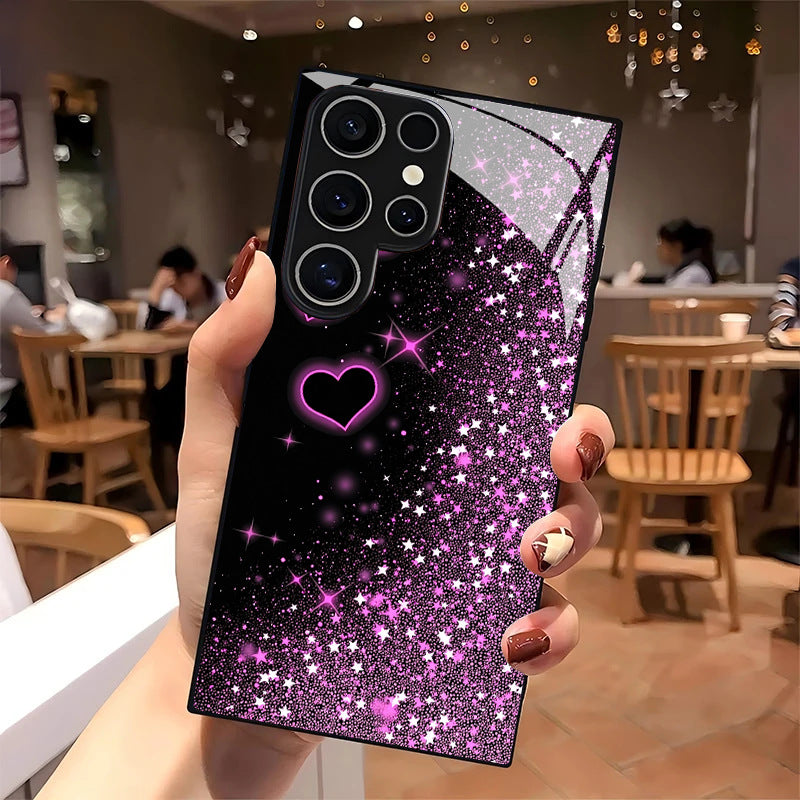 Glitter Star Hard Case for Samsung Galaxy