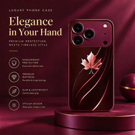 Maple Leaf Pattern Case for iPhone