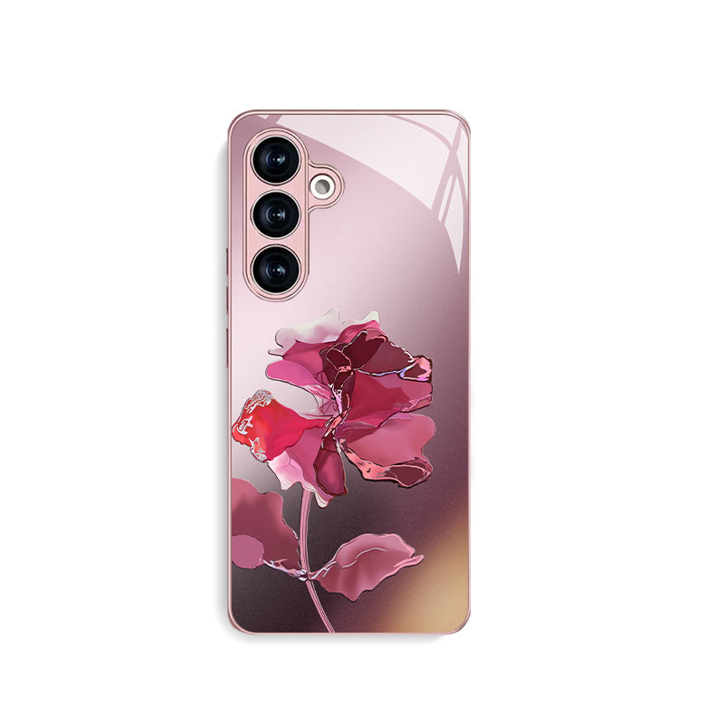 Ink Painting Flower Hard Case for Samsung