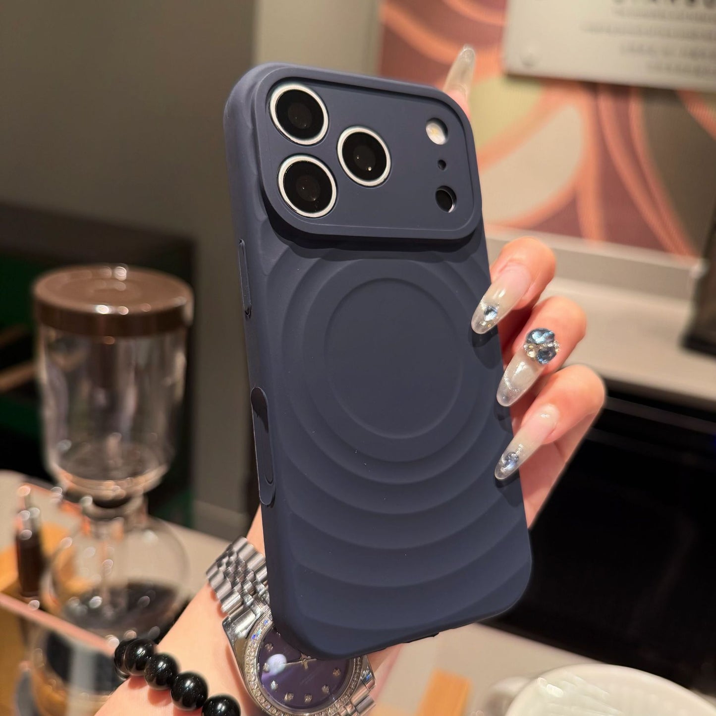 Ripple Wave Silicone Case for iPhone