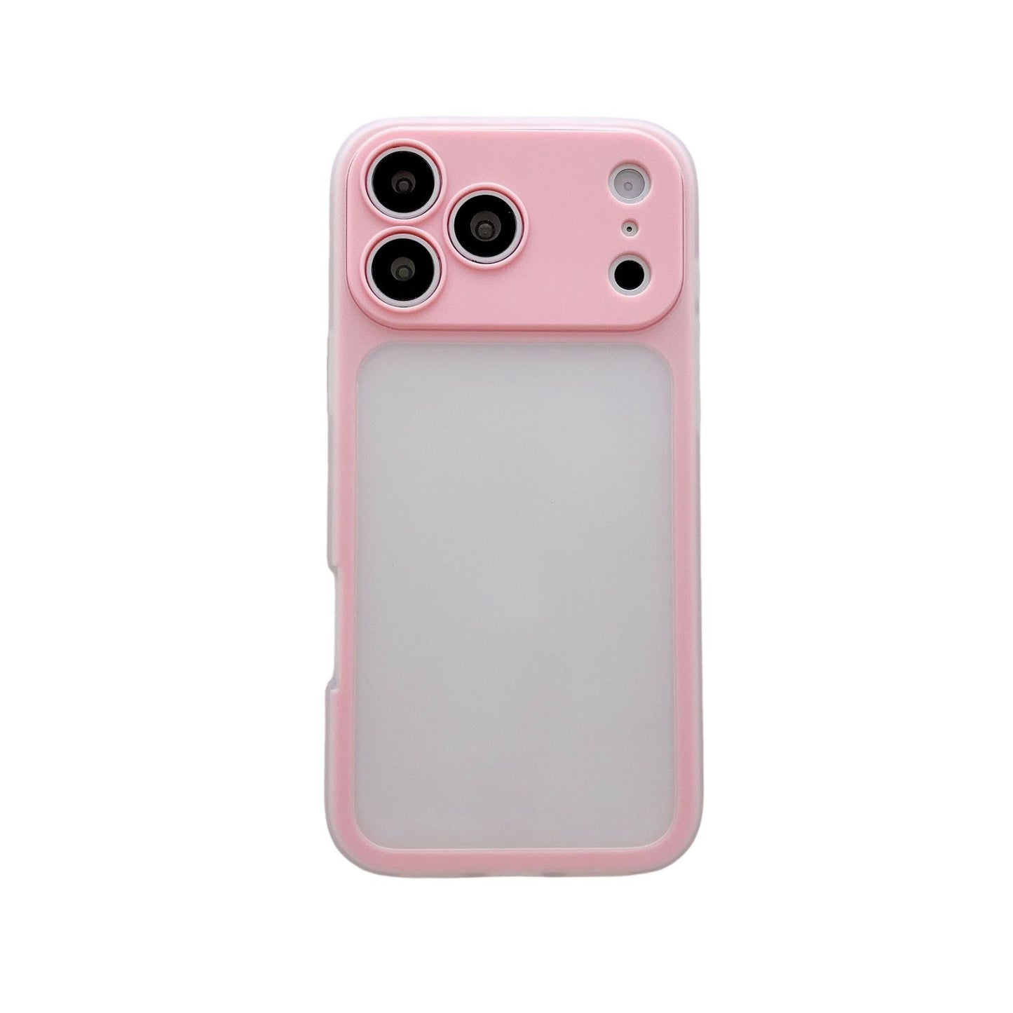 Large Window Matt Translucent Case for iPhone