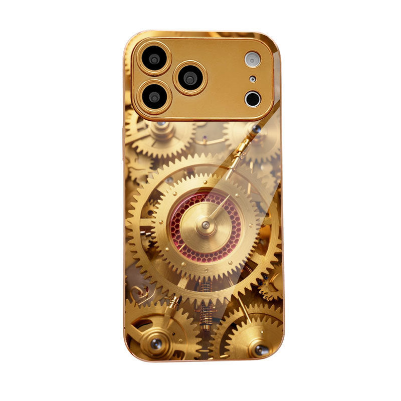 Gear Pattern Hard Case for iPhone
