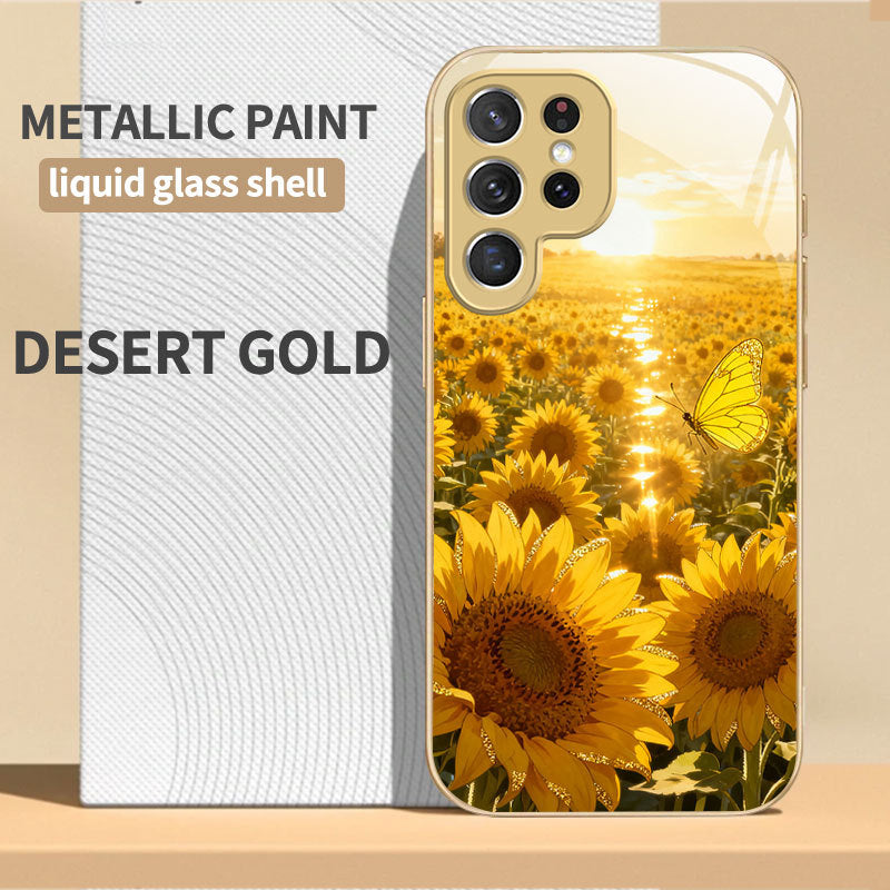 Sunflower Pattern Hard Case for Samsung