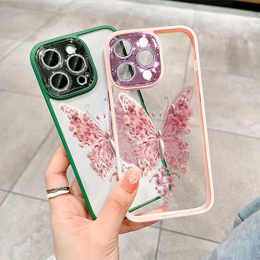 Lens Protection Butterfly Transparent for iPhone