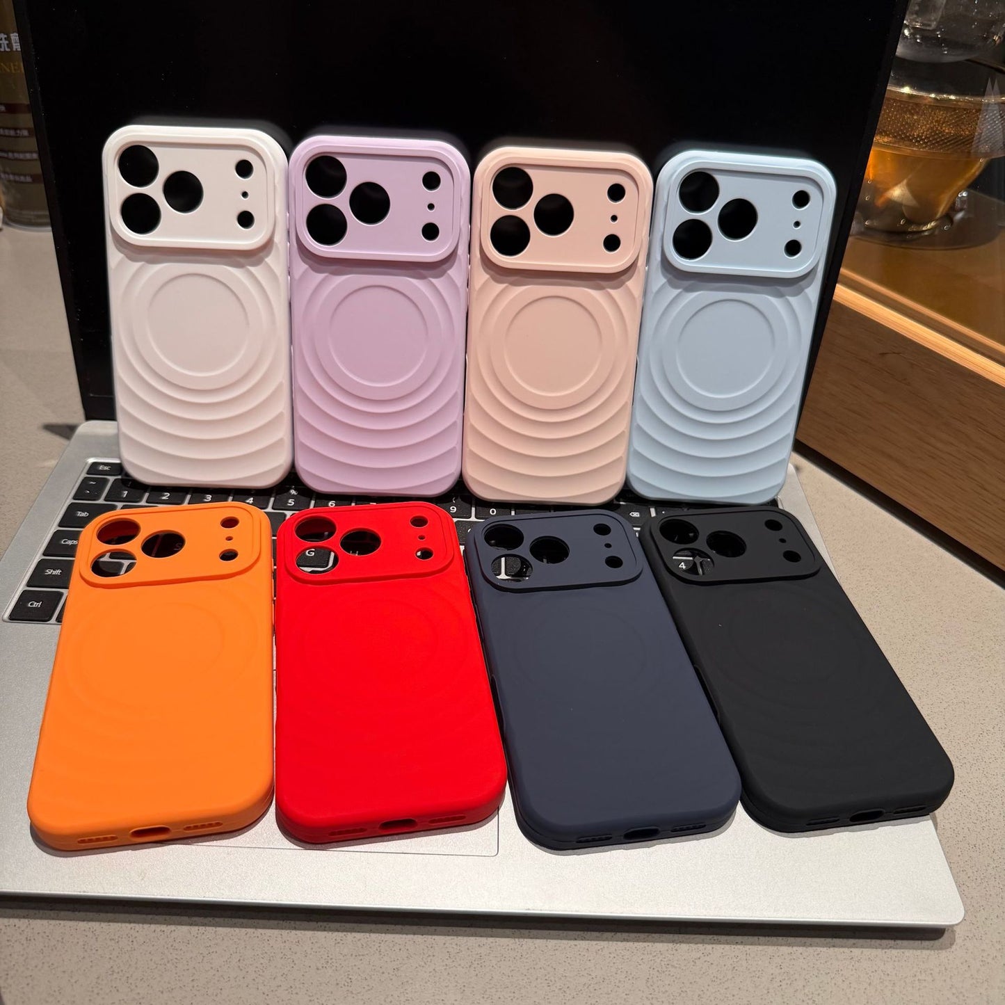 Ripple Wave Silicone Case for iPhone