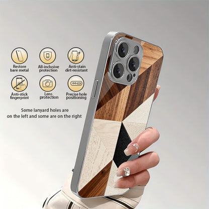 Wood Grain Pattern Case for iPhone