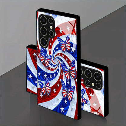 Star-Spangled Butterfly Hard Case for Samsung