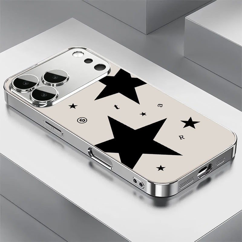 Star Pattern Hard Case for iPhone