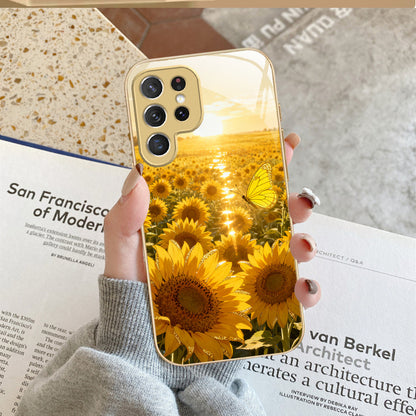 Sunflower Pattern Hard Case for Samsung