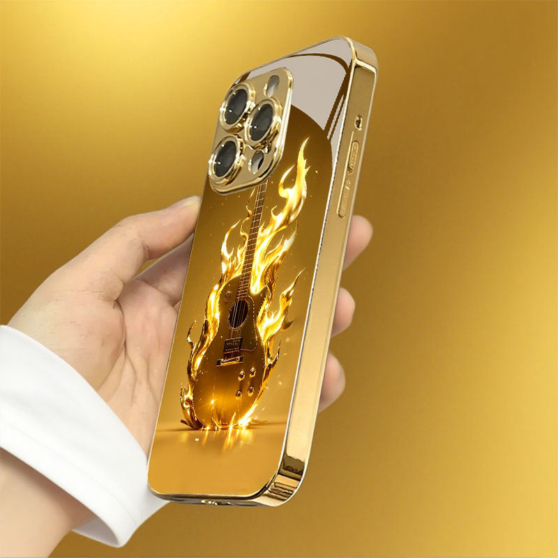 Flame Guitar Hard Case for iPhone
