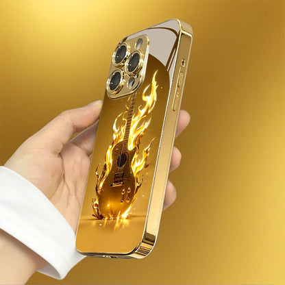 Flame Guitar Hard Case for iPhone