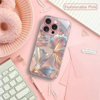 Sparkly Flower Hard Case for iPhone