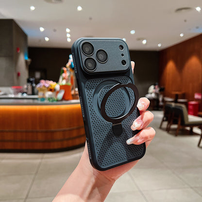 Cooling Mesh Stand Case for iPhone