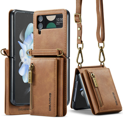 Magnetic Leather Wallet Case for Samsung Z Flip Series