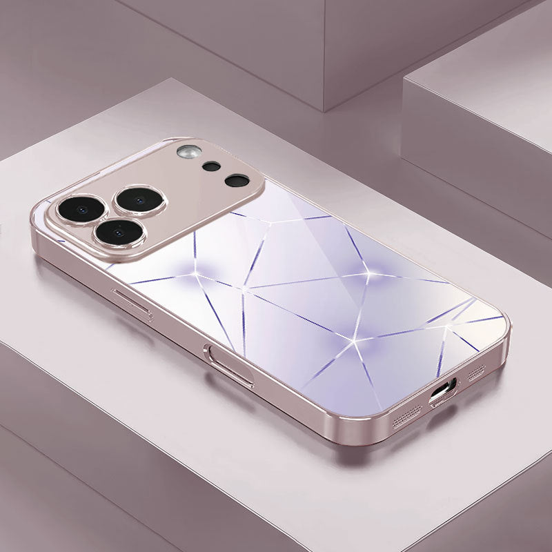 Rhombus Geometry Pattern Hard Case for iPhone
