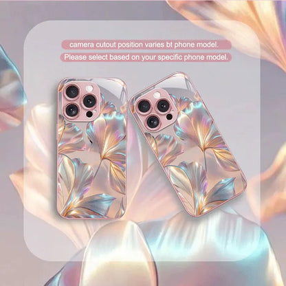 Sparkly Flower Hard Case for iPhone