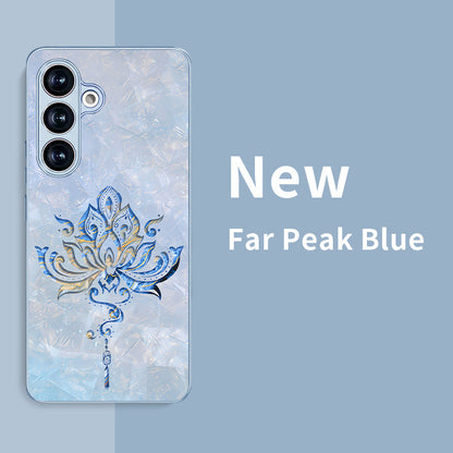 Lotus Pattern Hard Case for Samsung