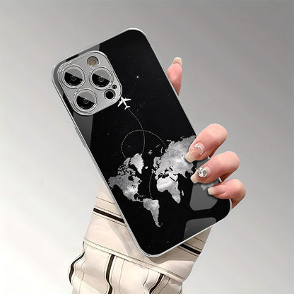 Wanderlust World Map Case for iPhone