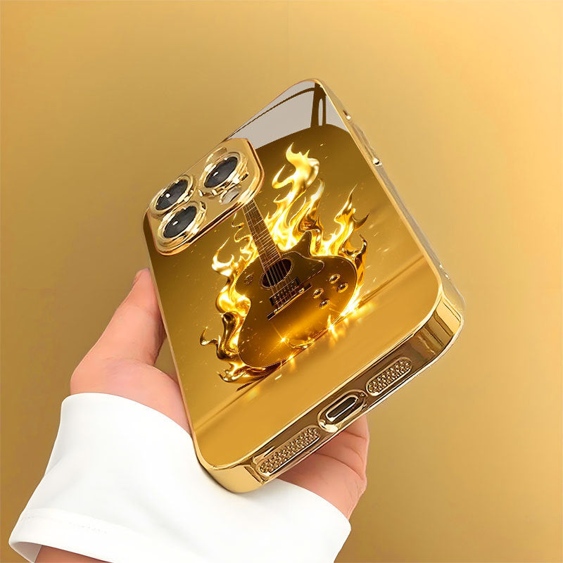Flame Guitar Hard Case for iPhone