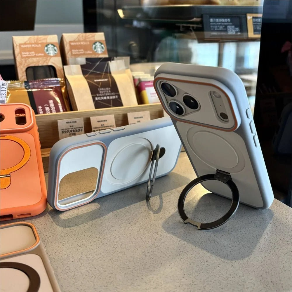 Large Window Kickstand Case for iPhone