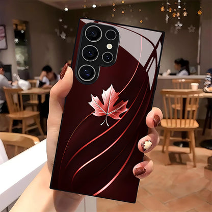 Maple Leaf Pattern Case for Samsung
