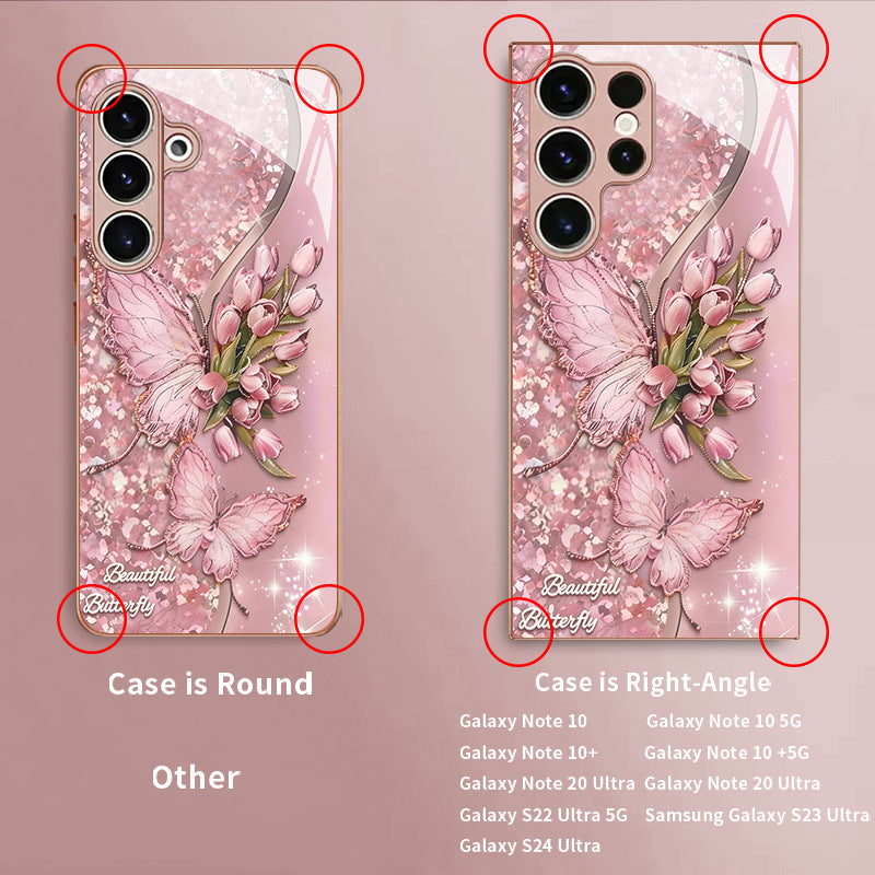 Beautiful Butterfly Pattern Hard Case for Samsung