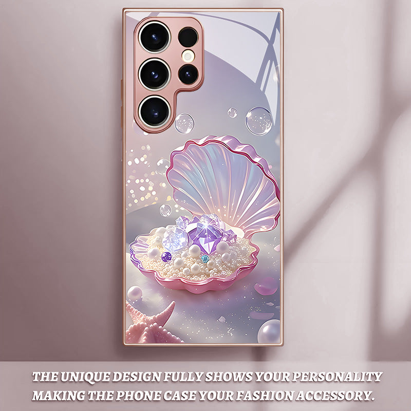 Shell Gem Pattern Hard Case for Samsung