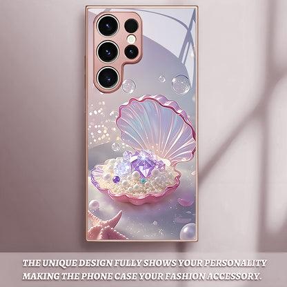 Shell Gem Pattern Hard Case for Samsung