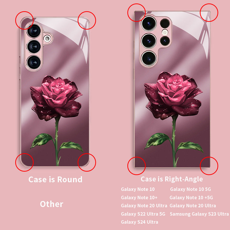 Rose Pattern Hard Case for Samsung