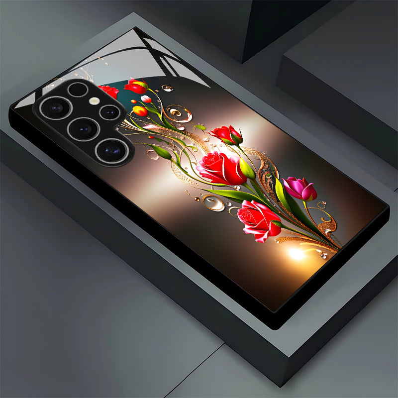 Warm-Toned Bouquet Hard Case for Samsung