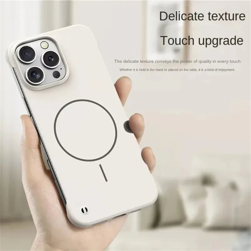 Hard PC Matte Frameless Case for iPhone