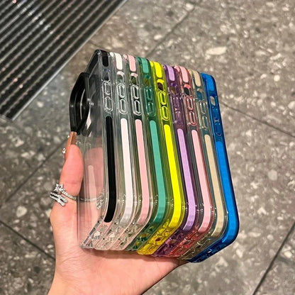 Transparent Shockproof Soft Case for iPhone