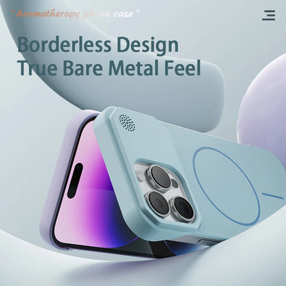 Matte Frameless Aromatherapy Case For iPhone
