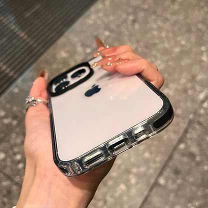 Transparent Shockproof Soft Case for iPhone