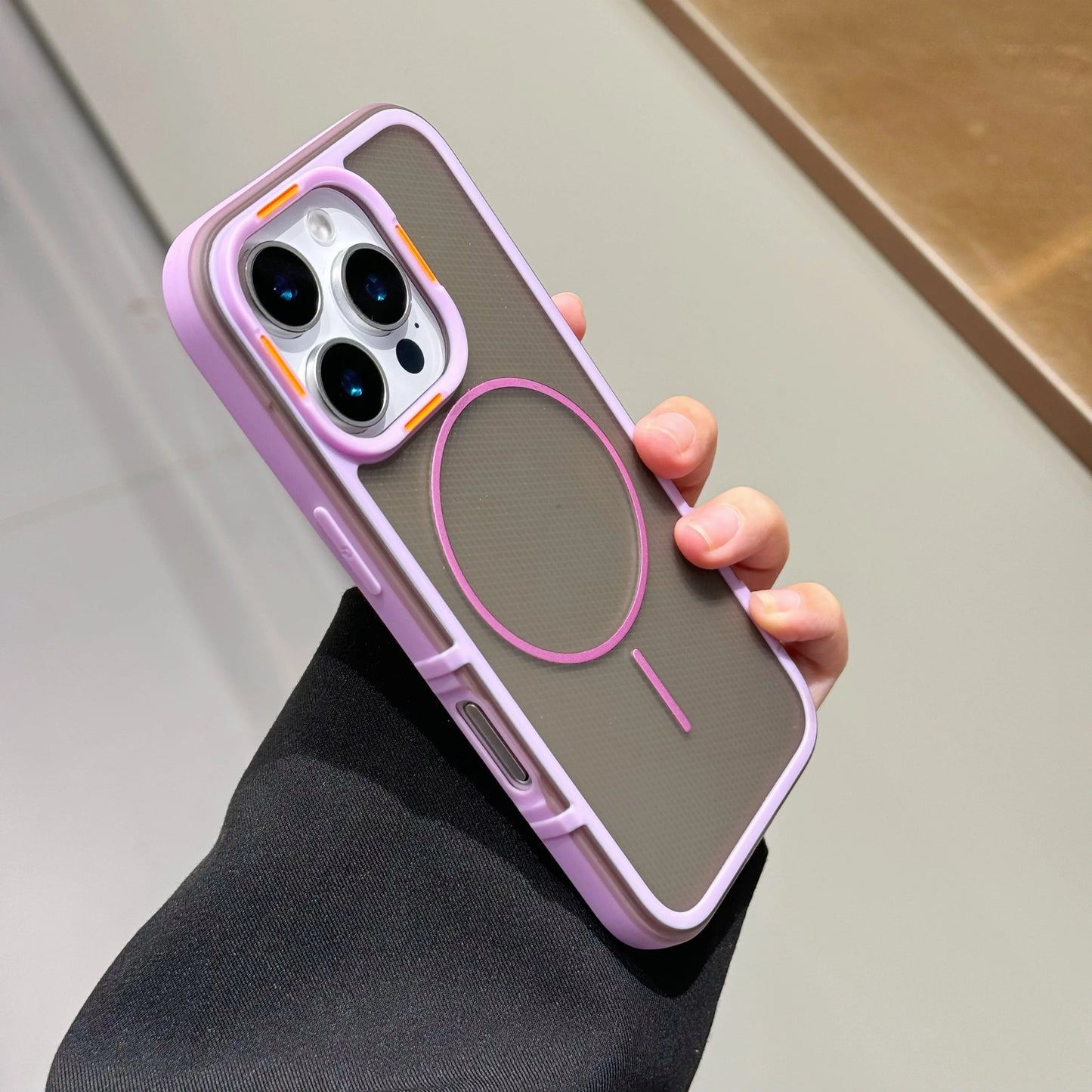 Matte Shockproof Translucent Case For iPhone