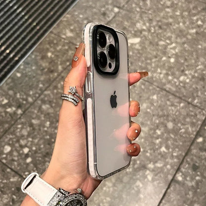Transparent Shockproof Soft Case for iPhone