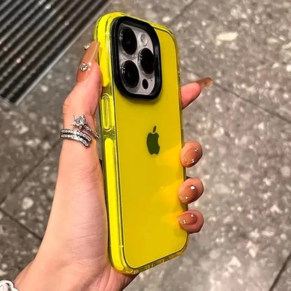 Transparent Shockproof Soft Case for iPhone