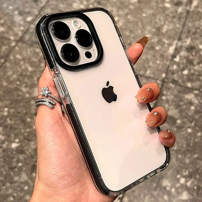 Transparent Shockproof Soft Case for iPhone