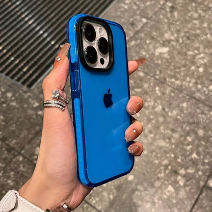 Transparent Shockproof Soft Case for iPhone