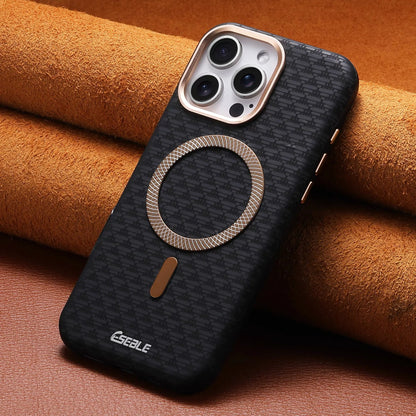 Matte Shockproof Leather Case For iPhone