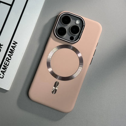 Lens Protection Matte Magnetic Case for iPhone
