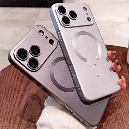 Metallic Paint Soft Case For iPhone