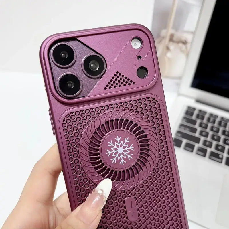 Honeycomb Heat Dissipation Case for iPhone